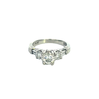  Platinum .71ct tw Diamond Scott Kay Engagement Ring