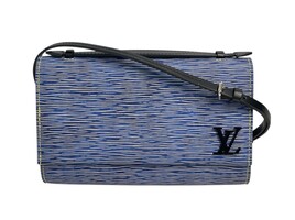 Louis Vuitton Epi Clery Denim Light Shoulder Bag