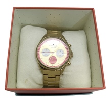 Kate Spade Live Colorfully Chronograph Pink and Gold Watch 0203