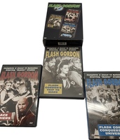 DVD Movie Video Set of 3 Flash Gordon
