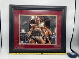 Conor McGregor Autographed Framed Picture PSA/DNA AD19041  