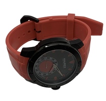 Haurex Italia Swiss 3atm Wrist Watch Rubber Red Band 