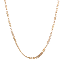 14kt Yellow Gold 18" 3mm Fancy Link Chain