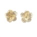 14kt Yellow Gold Flower Earrings