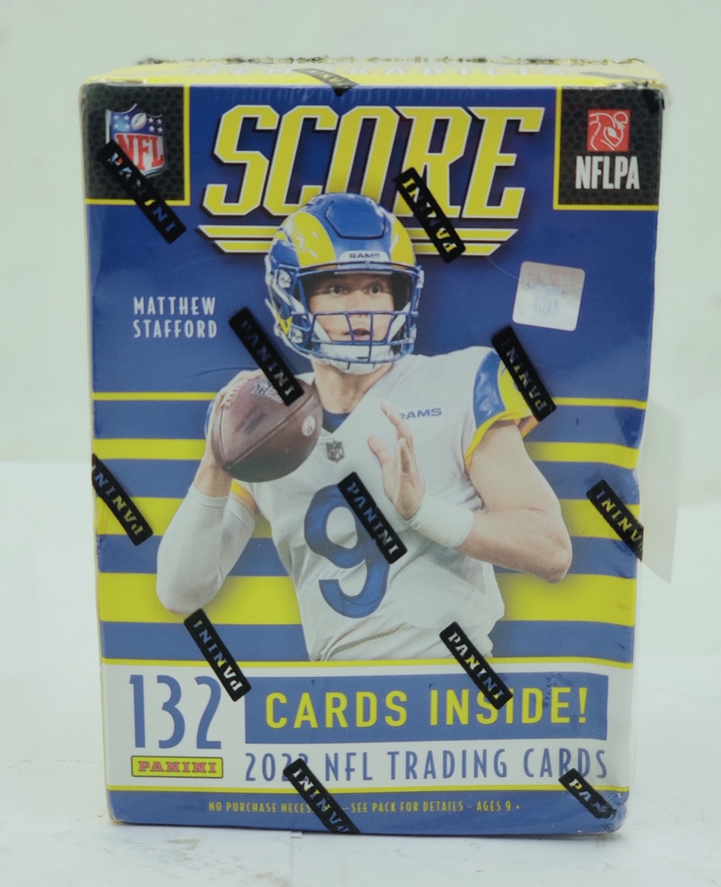 2022 Panini NFL Score Football Blaster Box 6 Packs 132 Total Cards - Sealed