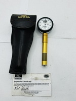 Rex Model H-1000 Type A Mini-Dial Durometer Gauge Leather Case