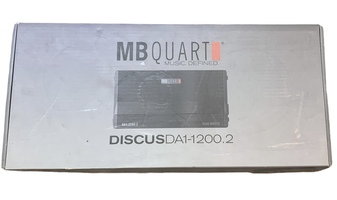 MB Quart DA1-1200.2 1200W 2 Channel Discus Full Range Car Amplifier