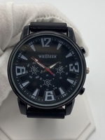Weijieer Black Chronograph Quartz Watch  