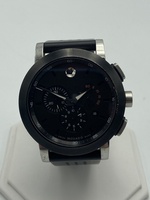 Movado Museum Sport Men's Black Wristwatch - 07.1.14.1162  