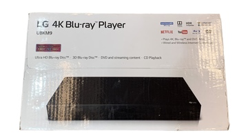 LG UBKM9 4k Streaming Ultra-HD Blu-ray DVD Player