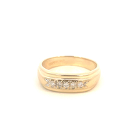 14kt Yellow Gold .15ct tw Diamond Band