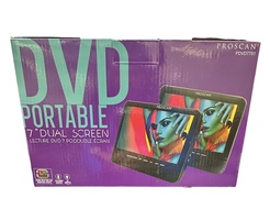 DVD Portable 7" Dual Screen Proscan PDVD7751