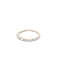 14kt White Gold .28ct tw Diamond Band