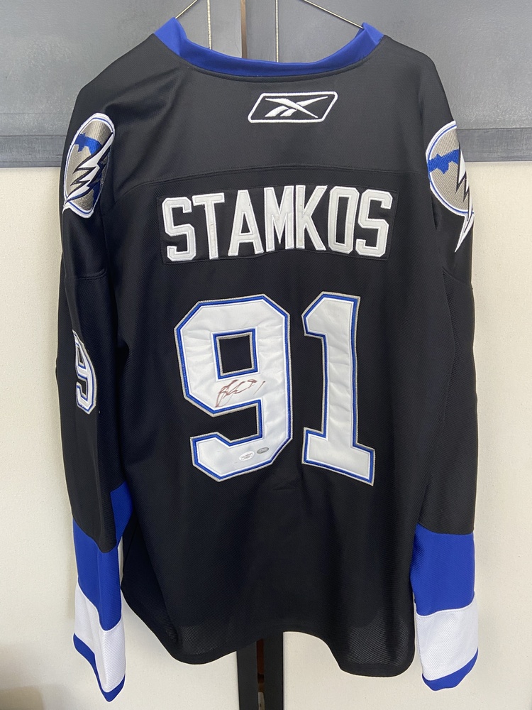 Steven Stamkos Autographed Signed Jersey Tampa Bay Lightning JSA COA  