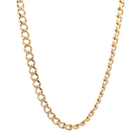 14kt Yellow Gold 24.5" 6mm Miami Cuban Link 