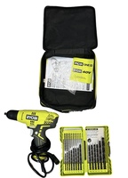 Ryobi Corded Power Drill w/ Bits in the Case d43