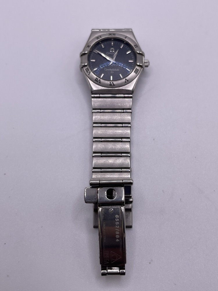 Ladies Omega Constellation Wrist Watch 6553/865 Stainless Steel