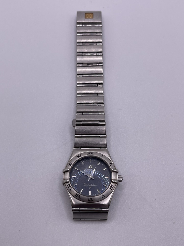 Ladies Omega Constellation Wrist Watch 6553/865 Stainless Steel