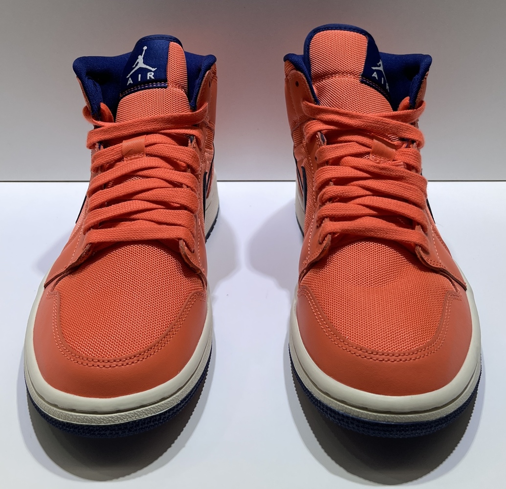 Nike Air Jordan 1 Mid Turf Orange Blue Void Size 8 | Sterling