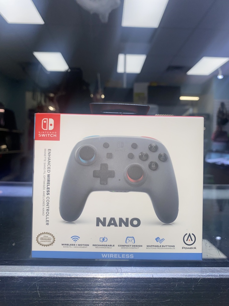 PowerA Enhanced Nano Wireless Controller for Nintendo Switch - Gray