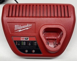 Milwaukee Genuine 48-59-2401 M12 Lithium Ion 12 Volt Battery Charger w/LED