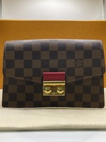   Louis Vuitton Croisette Chain Wallet NM Damier