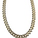  10kt Yellow Gold 24" 9.25mm Solid Cuban Link Chain