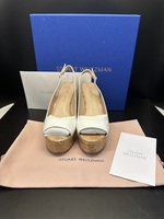 Stuart Weitzman Riveria White Size 9 (39.5)