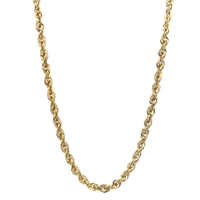 14kt Yellow Gold 24" 3.75mm Rope Chain