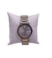  Movado Bold Evolution Two-Tone IP Watch with Textured Tonal Silver-Tone D
