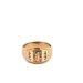 14kt Yellow Gold CZ Religious Ring