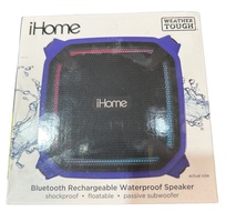 iHome Bluetooth Rechargeable Waterproof Speaker ibt371