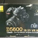 Nikon D5600 DSLR Digital SLR Camera with 18-55mm Lens - Black