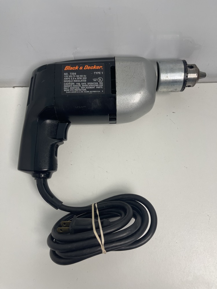 Vintage Black & Decker Corded Drill