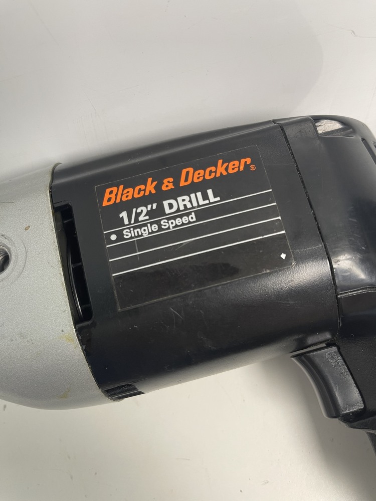 Vintage Black & Decker Corded Drill