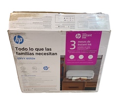 HP Envy All in One Wireless White Photo Printer 6052e 
