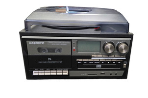 Looptone Multi Audio Recorder/Player Turntable CD Radio USB SD Cassette System