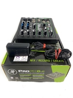 mackie profx6v3 6-CHANNEL PROFESSIONAL ANALOG MIXER WITH USB