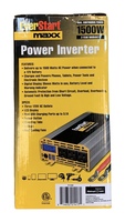 EverStart 1500W 120V Inverter w/ 3 AC Outlets PC1500E