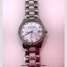 MICHAEL HILL mother of pearl.25ct tw diamond ladies watch