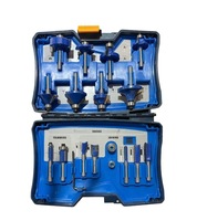 Ryobi 18pc Shank Carbide Router Bit Set 