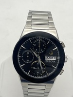 Men's Bulova Modern Millenia Chronograph Watch with Black Dial