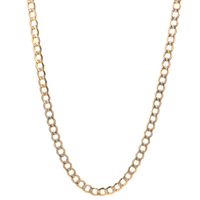 10kt Yellow Gold 28" 4.5mm Curb Link Chain 