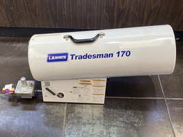 LB Tradesman 170 Portable Forced Air Propane Heater, 170,000 Btuh