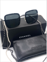 Authentic Chanel Square Sunglasses pre-owned