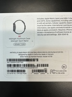 Apple Watch SE (2nd Gen) 40mm 32GB A2726 Aluminum Midnight