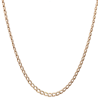 14kt Yellow Gold 20.5" 3.75mm Curb Link Chain