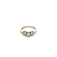14kt White Gold .50ct tw Marquise Diamond Ring