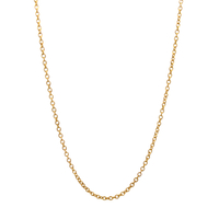  18kt Yellow Gold 16" 2mm Rolo Link Chain