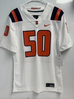 Nike Men's Illinois #50 Orange Replica Football Jersey